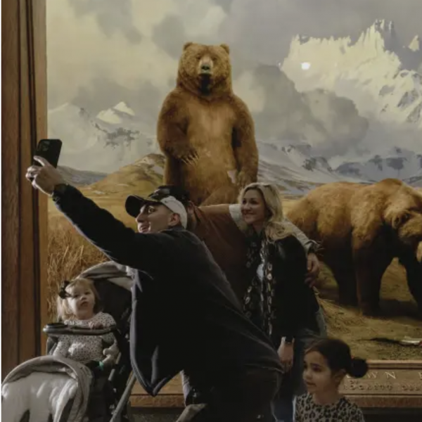 The museum selfie: more than a mirror