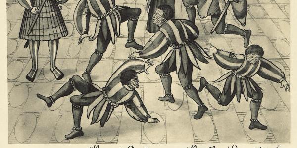 A Moresque dance. Circa 1515