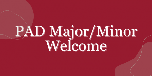 PAD Major Minor Welcome