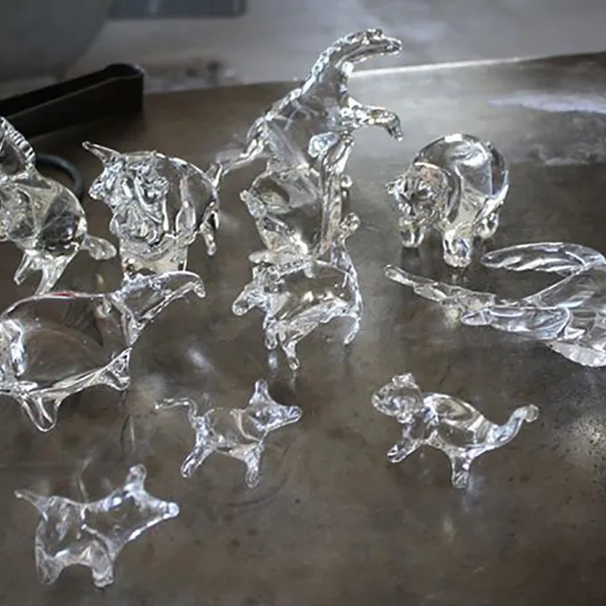 Glass Menagerie  Craft of Popelka Trenchard Glass courtesy of Pinterest