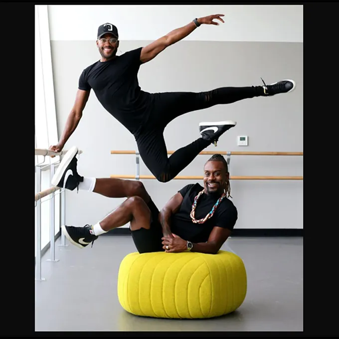 Antonio Douthit-Boyd, left, and Kirven Douthit-Boyd