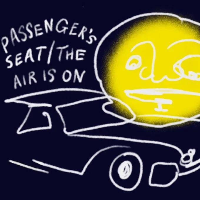 Graphic for "Passengers Seat The Air is On"
